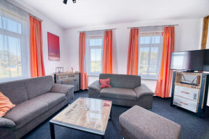 S03 Insel Rügen, gemütliche Fewo mit 2 Schlafzimmer, Meerblick, ruhige Lage
